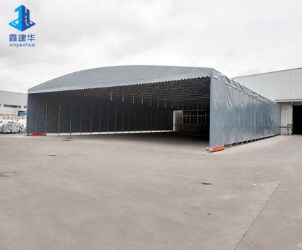 武漢電動(dòng)推拉雨棚